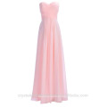 Wholesale Cheap Bridesmaid Dresses Long 2016 Chiffon Evening Dress with Pleats Women Prom Dresses LBL72